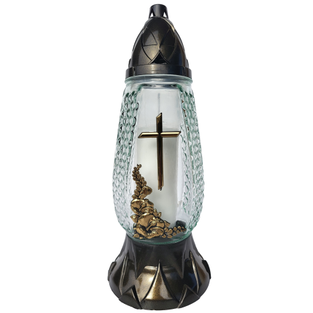 Z548 Malwa krzyżyk złoty